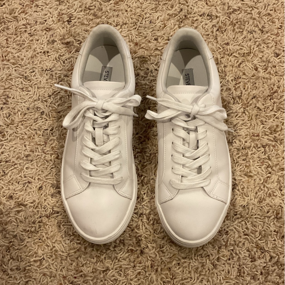 Steve Madden White Sneakers